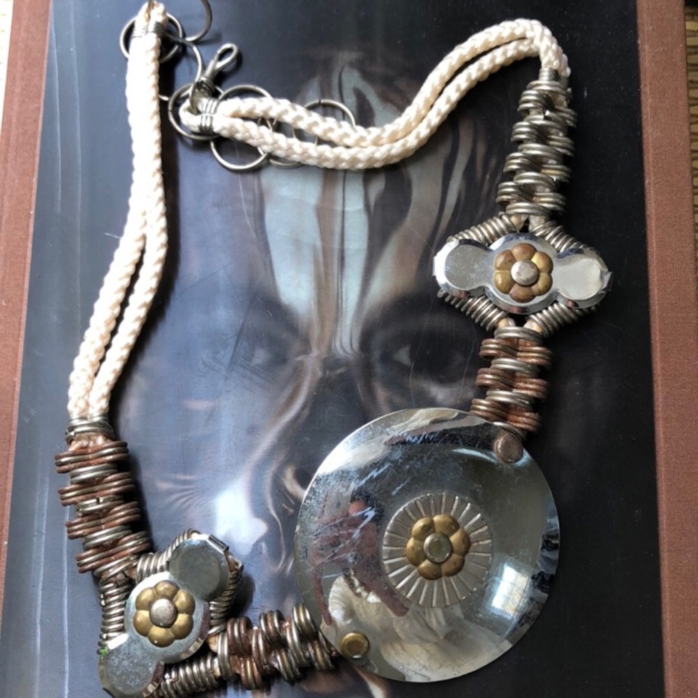 Vintage rope and metal belt - Picture 2 of 2